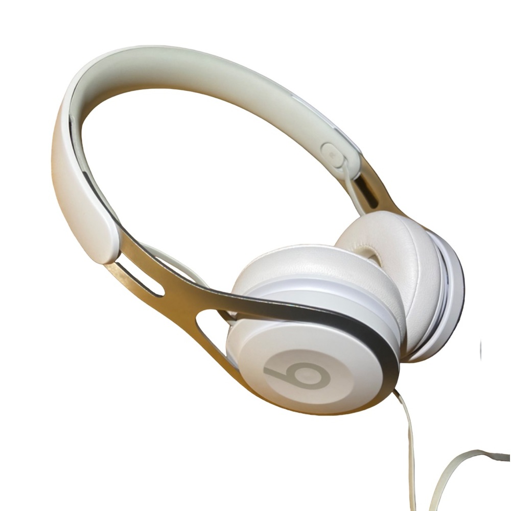 White Wired Beats by Dre Headphones